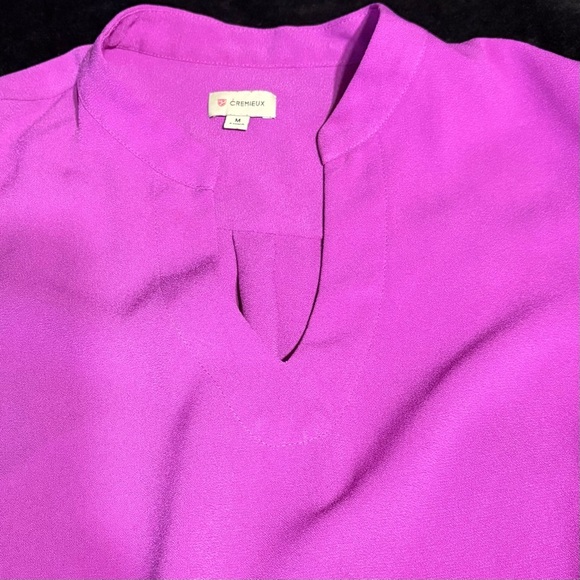 CREMIEUX Women’s Sleeveless Pink Top SZ M - Picture 2 of 3